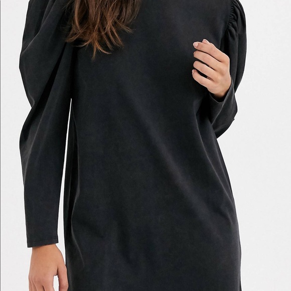 pull and bear volume shoulder t shirt